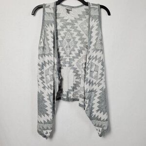 Vanity SMALL Sweater Vest Open Front